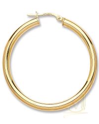 9ct-Gold Creoles-Earrings ER1442