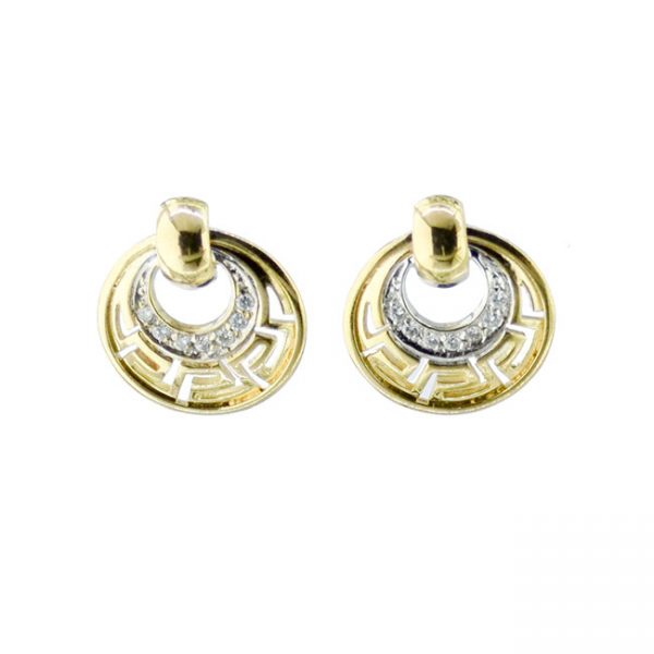 Greek Design Diamonds Earrings CHP070ER