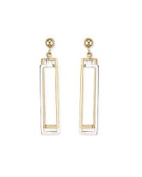 9ct-Gold Designer-Drop Earrings ER1017