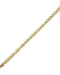 18ct Gold curb Bracelet ABCH18BR02