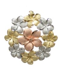 9ct-Gold Floral Brooch-Pin MM0563Q