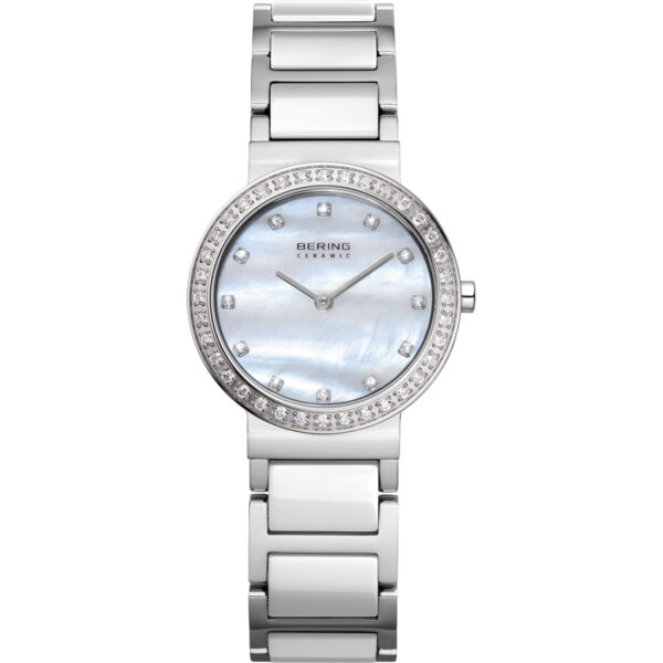 10729-704 Bering White-Ceramic Ladies-Watch