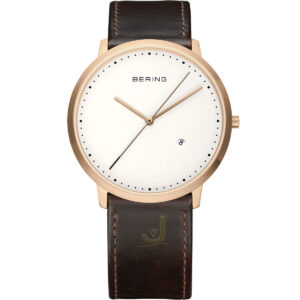 Bering Classic IP Rose Gold Gents Watch