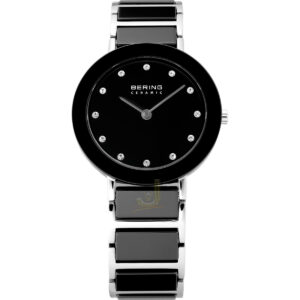 Bering Black Ceramic Ladies Watch