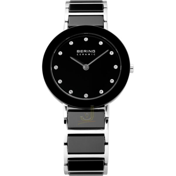 Bering black-Ceramic Ladies-Watch 11429-742