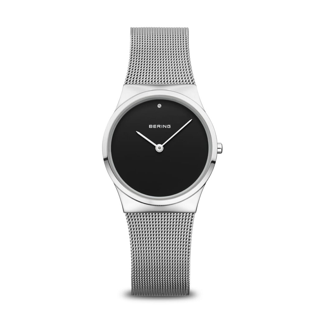 Bering Time Black Dial Ladies Watch 12130-002