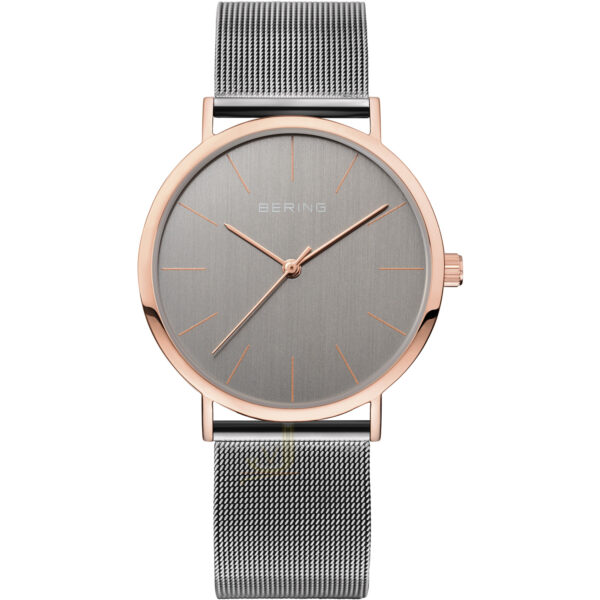 Bering rose-gold Gents-Watch 13436-369