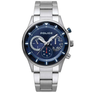 Police Driver Blue Dial Watch