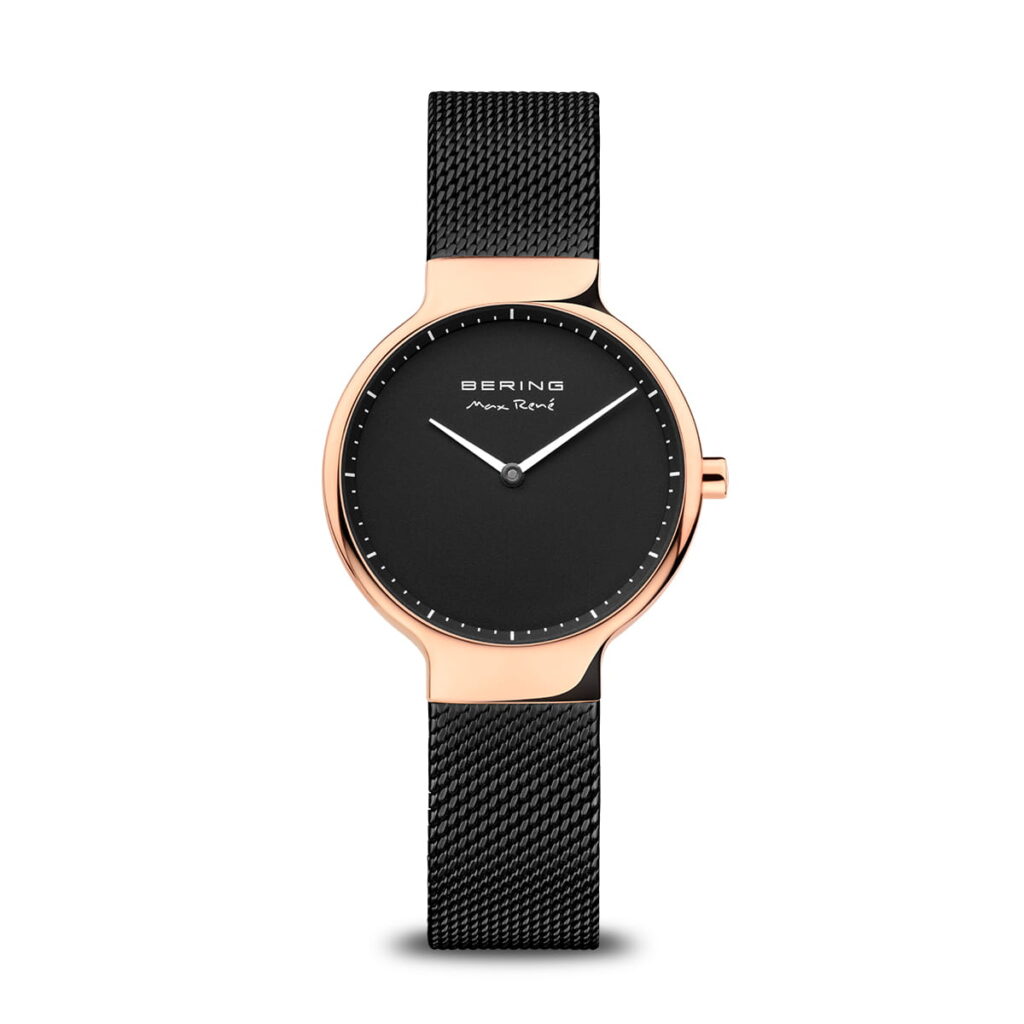 Bering Max Rene Black Dial Ladies Watch 15531-262