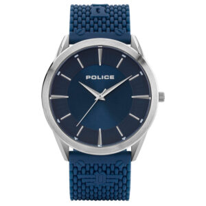 Police Patriot Blue Dial and Strap Watch