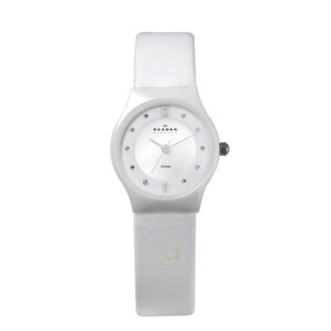 Skagen White Ceramic Ladies Watch