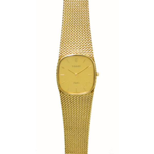 Tissot 9ct-Gold Gents-Watch T3911373