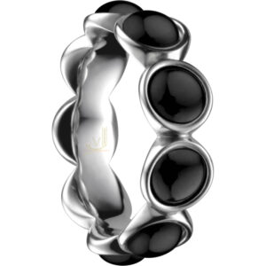 Bering Black Ceramic Bubble Ring