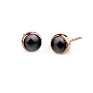 Bering Black Ceramic Bubble Earring