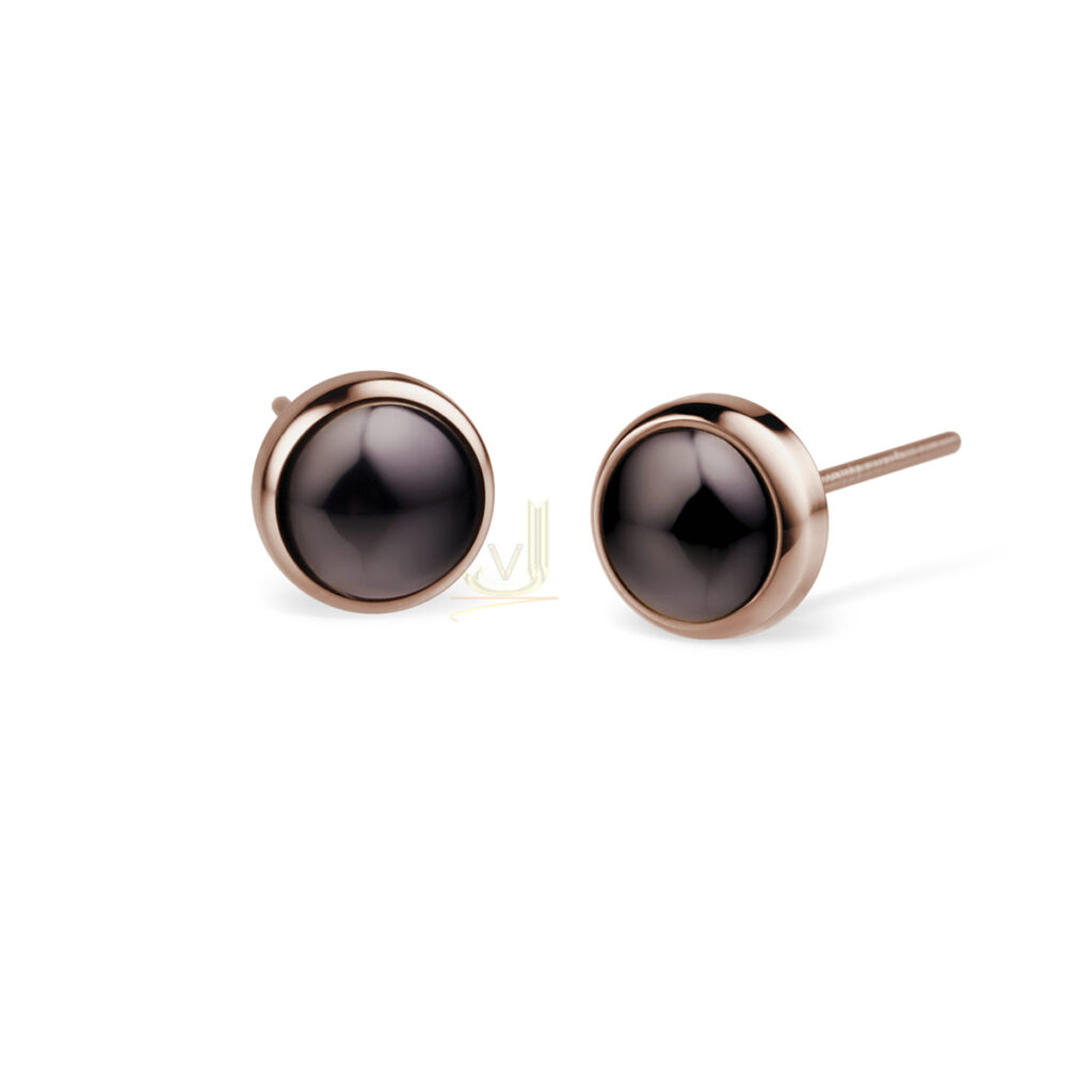 Bering Brown Ceramic Bubble Earring 701-39-05
