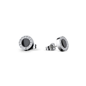 Bering Ceramic Link polished silver Studs