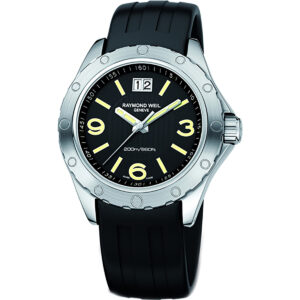 Raymond Weil Sports Black Dial Gents Watch