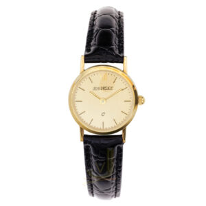 Jean Pierre 9ct Gold Champagne Dial Ladies Watch