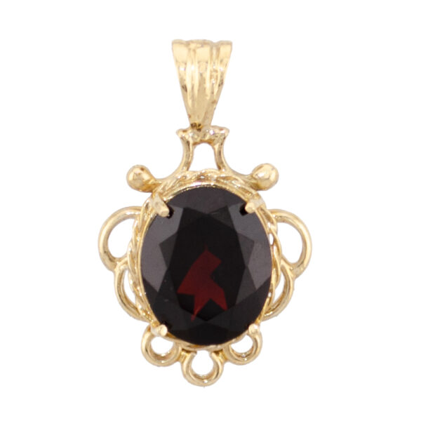 Large Garnet Pendant ABC-GRVJ220