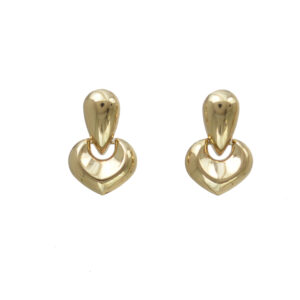 Gold Fancy Drop Earring