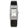 Oasis Silver Case With Crystal Set Ladies Watch