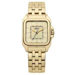 Oasis Gold Dial Ladies Watch