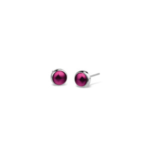 Bering Time purple Bubble Earring