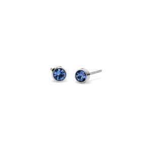 Bering Arctic Symphony polished silver Studs