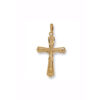 9ct-Gold Scroll-Crucifix Cross CX0037