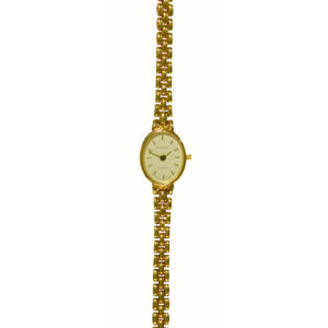 Tissot 9ct Gold Oval Shape Ladies Watch