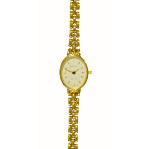 Tissot 9ct Gold Oval Shape Ladies Watch