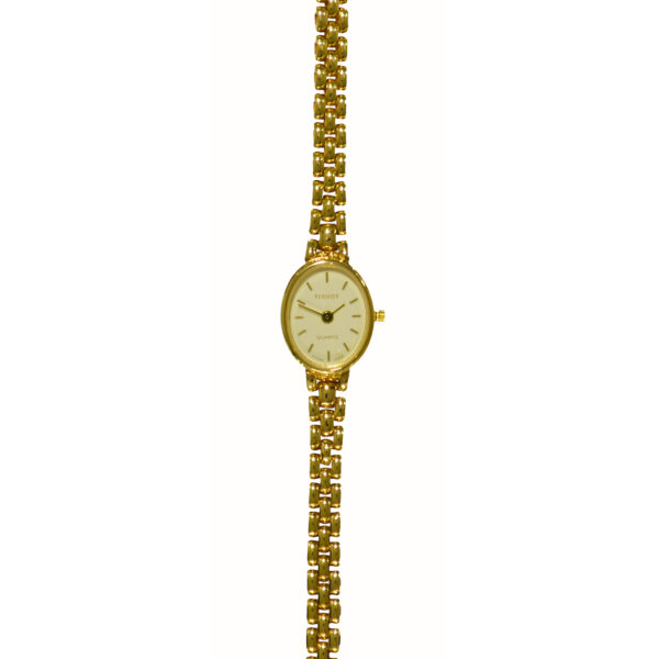 Tissot 9ct-Gold Ladies-Watch D15W104