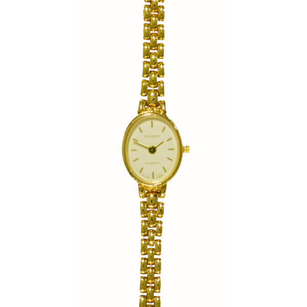 Tissot 9ct-Gold Ladies-Watch D15W104