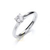 Certificated Diamond Solitaire-Ring DR0891