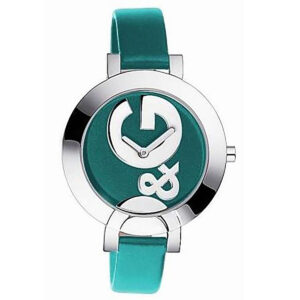 DandG HOOP LA Teal Dial Ladies Watch