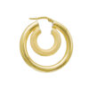 18ct Gold Creoles-Earrings ER00518ctABC