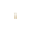 Gold Drumstick-Drops Earrings (ER0246)