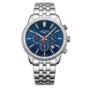 Rotary Oxford Blue Dial Gents Watch