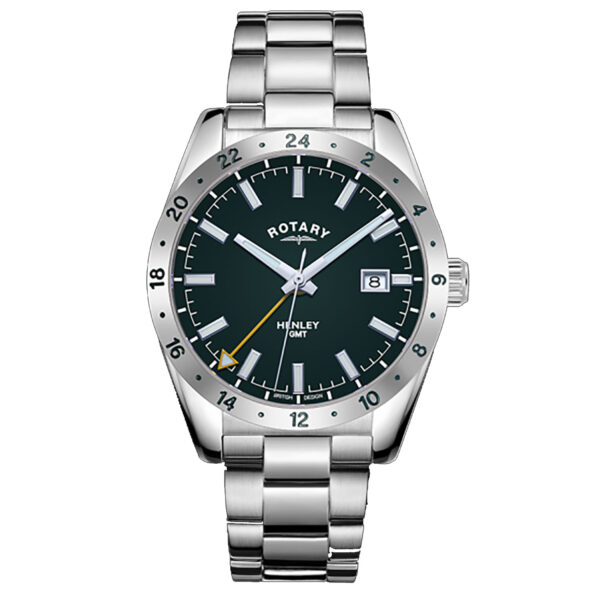 GB05176/24 Rotary Henley-GMT Gents-Watch
