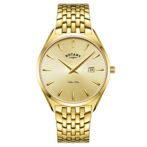 Rotary Gold PVD Ultra Slim Gents Watch