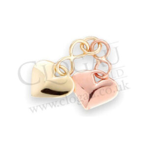 Clogau-Gold Inner-Double-Heart Charm ICCH12