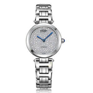 LB05190/33 Rotary Kensington-Pave Watch
