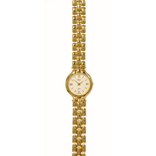 Rotary 9ct Gold link bracelet Watch