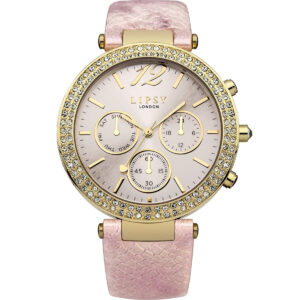 Lipsy London Pink Dial Ladies Watch