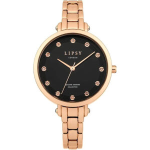 Lipsy London Black Dial Ladies Watch