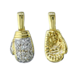 9ct-Gold Boxing Glove-Pendant PD046