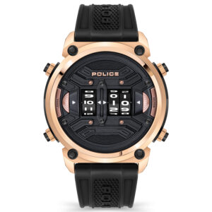 Police Rotor Rose Gold Watch