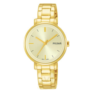 Pulsar Gold PVD Ladies Bracelet Watch
