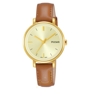 Pulsar Champagne Dial Ladies Watch