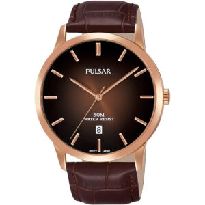 Pulsar Rose Gold Gents Watch